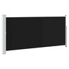 vidaXL Toldo lateral retr&aacute;ctil 140x314 cm negro