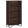 vidaXL Estanter&iacute;a de madera de ingenier&iacute;a marr&oacute;n roble 80x31x137,5 cm