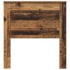 vidaXL Cabecero con cabecera Madera Vieja 90 cm Madera contrachapada