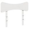 vidaXL Cabecero de cama madera maciza de pino blanco 90 cm