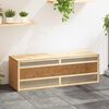 vidaXL Terrario de madera contrachapada 144x46x48 cm