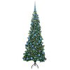 vidaXL &Aacute;rbol de Navidad Artificial de Esquina Verde 180 cm PVC y Metal