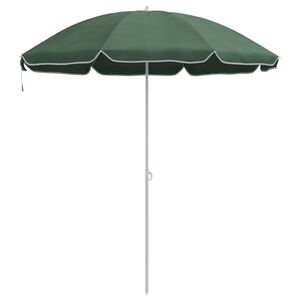 vidaXL Sombrilla de jard&iacute;n Poli&eacute;ster 170T Verde