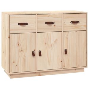 vidaXL Aparador madera maciza de pino 100x40x75 cm