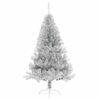 vidaXL Árbol de Navidad Artificial Preiluminado Plateado 150 cm PET