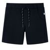 vidaXL Pantal&oacute;n corto infantil con cord&oacute;n azul marino 92