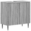 vidaXL Mueble de lavabo para ba&ntilde;o ZWOLLE Sonoma gris