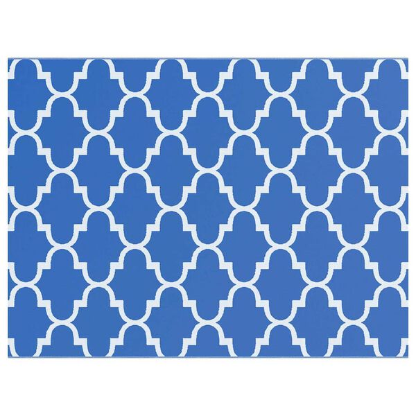 vidaXL Alfombra de exterior ARAKIL Azul 300 x 400 cm PP