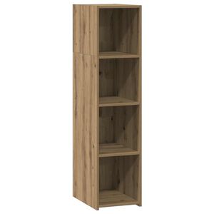vidaXL Aparador alto Roble artisan 30 x 41 x 124 cm