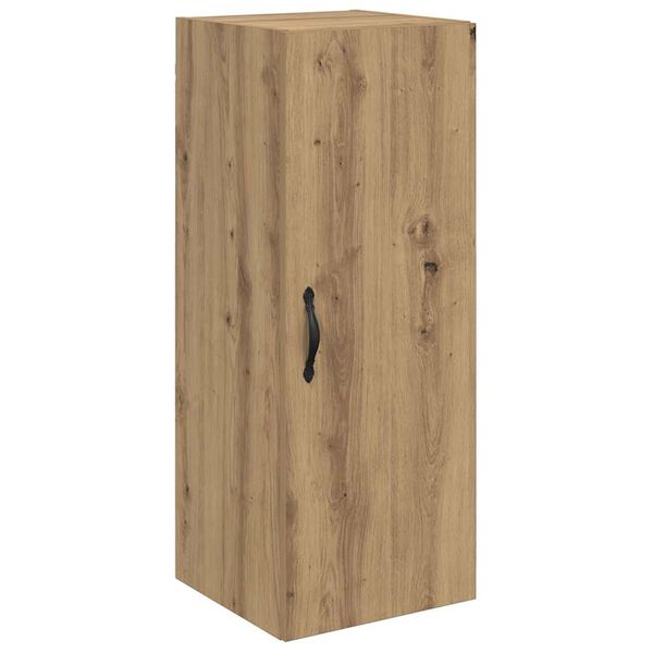 vidaXL Armario de pared Roble artesanal 34,5 x 34 x 90 cm