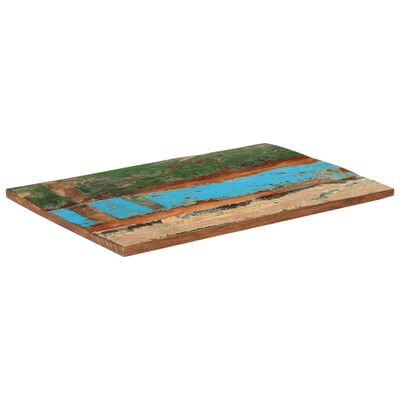 vidaXL Tablero de mesa rectangular madera maciza 60x90 cm 25-27 mm