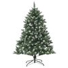 vidaXL Árbol de Navidad artificial con 150 LED Verde 85 x 85 x 120 cm