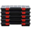 vidaXL Cajas de accesorios 5 unidades polipropileno 40x30x5 cm