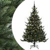 vidaXL &Aacute;rbol de Navidad artificial con bolas 180 cm 300 LED