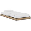 vidaXL Estructura de cama Roble artisan 80 x 200 cm