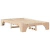 vidaXL Estructura de cama Madera de pino macizo 120 x 190 cm