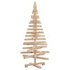 vidaXL Árboles de Navidad Natural 120 cm Madera maciza de pino