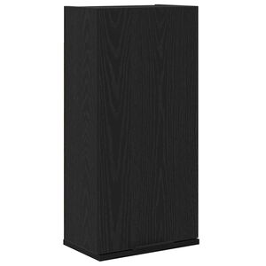 vidaXL Armario de pared roble negro 32x20x67 cm Madera de ingenier&iacute;a