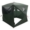 vidaXL Tienda de Caza con techo Verde militar 143 x 143 x 165 cm