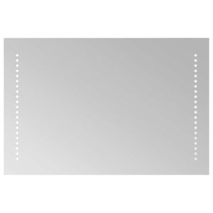 vidaXL Espejo de ba&ntilde;o LED Transparente 60 x 40 cm vidrio templado