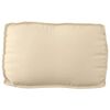 vidaXL Juego de Cojines para Palets 3 pcs Beige Tela Oxford