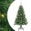 vidaXL &Aacute;rbol de Navidad artificial Verde 150 cm PVC y Acero y Pl&aacute;stico