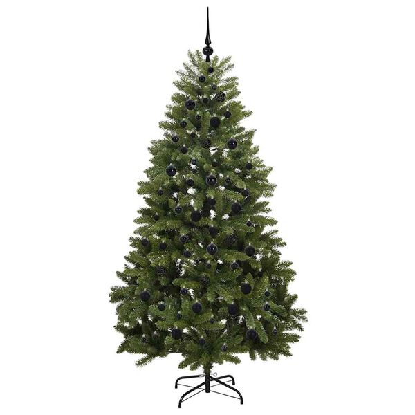 vidaXL &Aacute;rbol de Navidad artificial Verde 210 cm PVC y Metal