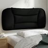 vidaXL Cabecero de cama acolchado Hvar tela negro 90 cm