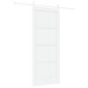 vidaXL Puerta Corredera ORKDAL Blanco 83 x 202 cm