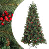 vidaXL &Aacute;rbol de Navidad artificial con ramas articuladas 150 cm