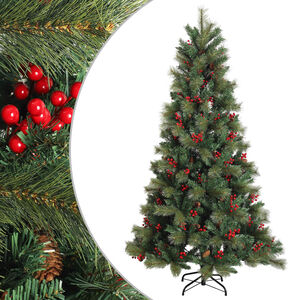 vidaXL &Aacute;rbol de Navidad artificial con ramas articuladas 150 cm