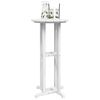 vidaXL Mesa de Bar Blanco 55 x 55 x 107 cm HDPE