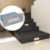vidaXL Foco empotrable de escalera 2 LED 44x111x56 mm