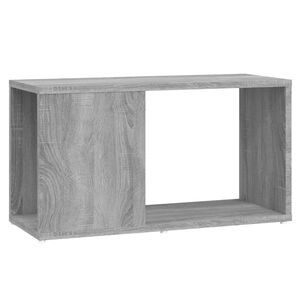 vidaXL Mueble de TV madera contrachapada gris Sonoma 60x24x32 cm