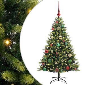vidaXL &Aacute;rbol de Navidad Artificial Articulado 150 LEDs Verde 120 cm