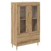 vidaXL Alacena Roble artisan 69,5 x 31 x 115 cm