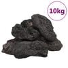 vidaXL Rocas volc&aacute;nicas negras 10 kg 10-30 cm