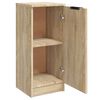 vidaXL Aparador de madera contrachapada roble Sonoma 30x30x70 cm
