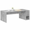 vidaXL Mesa de Caf&eacute; Gris Concreto 101,5 x 50 x 37 cm