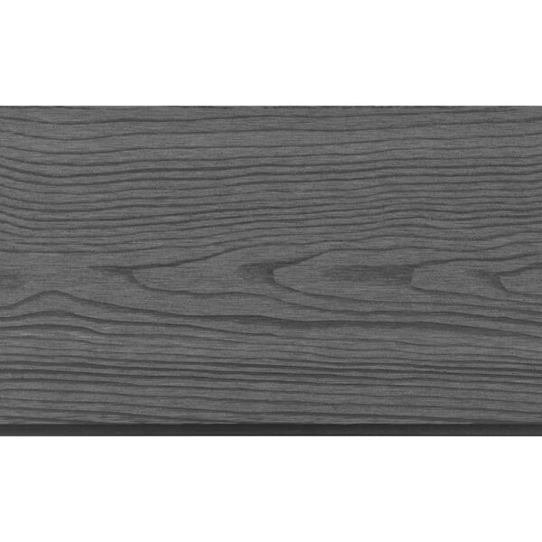 vidaXL Tableros de valla de repuesto 9 uds WPC gris 170 cm