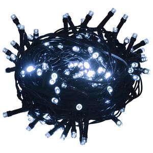 vidaXL Tira de luces LEDs con 150 LEDs blanco fr&iacute;o 15 m PVC