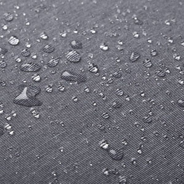 Madison Sombrilla de jardín rectangular Patmos Luxe gris 210x140 cm