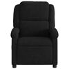 vidaXL Sill&oacute;n reclinable de terciopelo negro