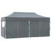 vidaXL Carpa de Fiesta Antracita 291 x 580 x 315 cm Tela Oxford