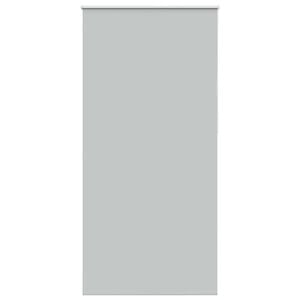 vidaXL Estor Enrollable Opaco gris claro 110x230 cm Tela Ancho 105,7cm