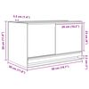 vidaXL Terrario Transparente 50 x 30 x 30 cm Cristal