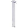 vidaXL Fuente de agua para jard&iacute;n acero inoxidable cuadrada 100 cm