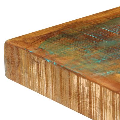 vidaXL Mesa de comedor de madera maciza reciclada 120x60x75 cm