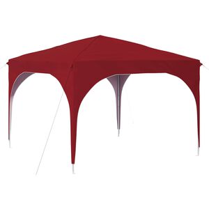 vidaXL Carpa Plegable para Fiestas 290 x 290 x 245 cm Burdeos