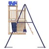 vidaXL Parque infantil de exterior de madera maciza de pino